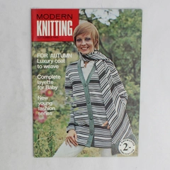 Vintage Modern Knitting Magazine Machine Knitting September 1969 For Autumn