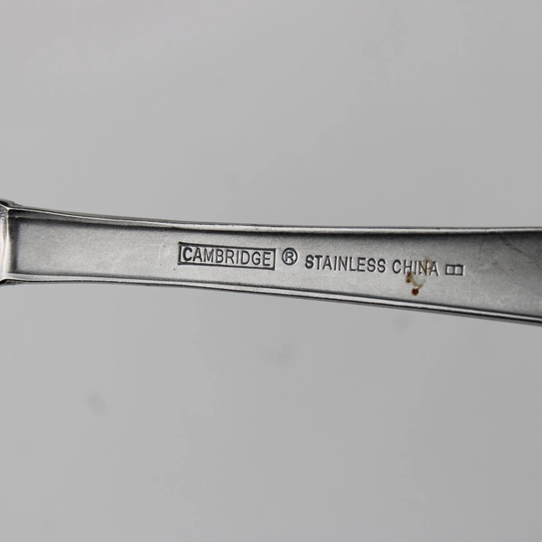 Lot Of 5 Cambridge Silver Codie (Stainless, Glossy) Flatware Soup Spoons