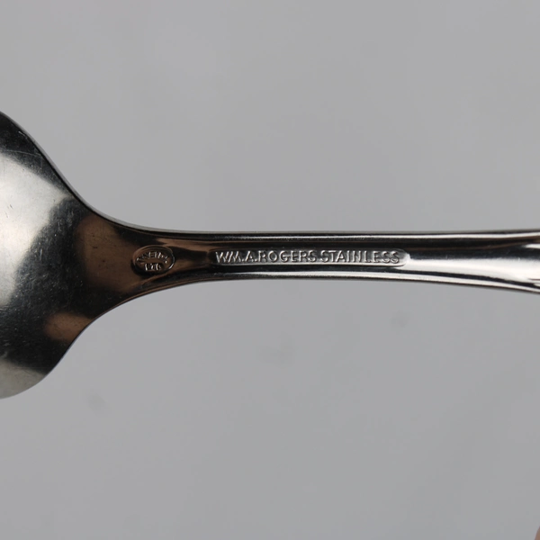 Lot Of 5 WM A Rogers Montclair (Stainless) Flatware Soup Spoons 6.75" Long