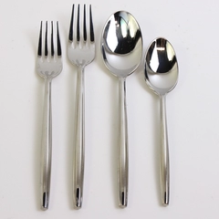 A Lot of 4 Michael Lloyd 18/8 Stainless Dinner & Salad Forks Teaspoon Soup Spoon