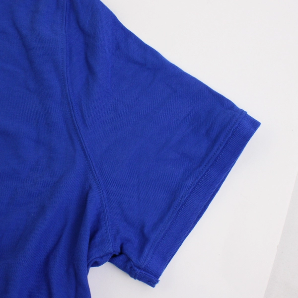 St John's Bay Men's Performance Quick Dry Polo Shirt Royal Blue Size XL