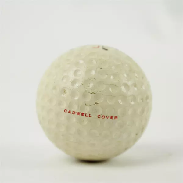 Vintage Wilson K-28 "Cadwell Cover" Golf Balls Set of 2 Used