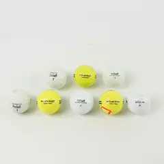 Lot of 8 Wilson STAFF Golf Balls Used Good Pre-Owned Practice