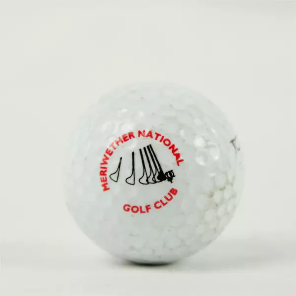 Wilson TC2 Tour #3 Souvenir Golf Ball Meriwether National GC, Hillsboro OR