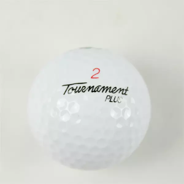 Vintage Spalding Tournament Plus #2 Souvenir Golf Ball Glen Oaks - USED