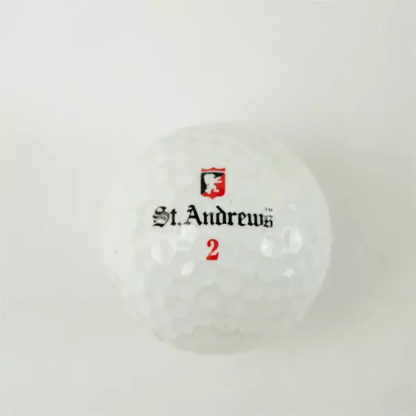 Vintage Tour 90 St Andrews #2 Souvenir Golf Ball Used 1992 US Open Pebble