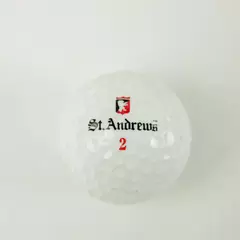 Vintage Tour 90 St Andrews #2 Souvenir Golf Ball Used 1992 US Open Pebble
