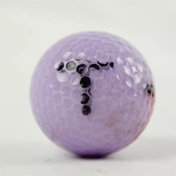 Wilson Hope Purple Breast Cancer Awareness Souvenir Golf Ball - Used