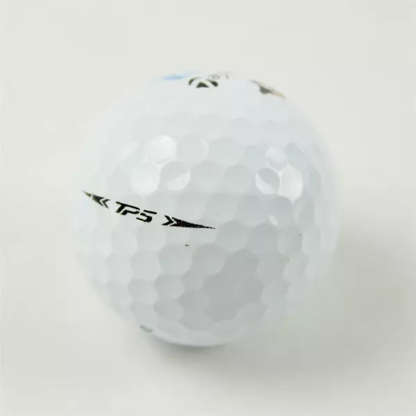 TaylorMade TP5 Used Golf Ball Marked 'Lewis & Clark College'