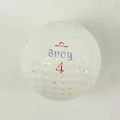 Vintage Buoy Plymouth Floater #4 Golf Ball Used