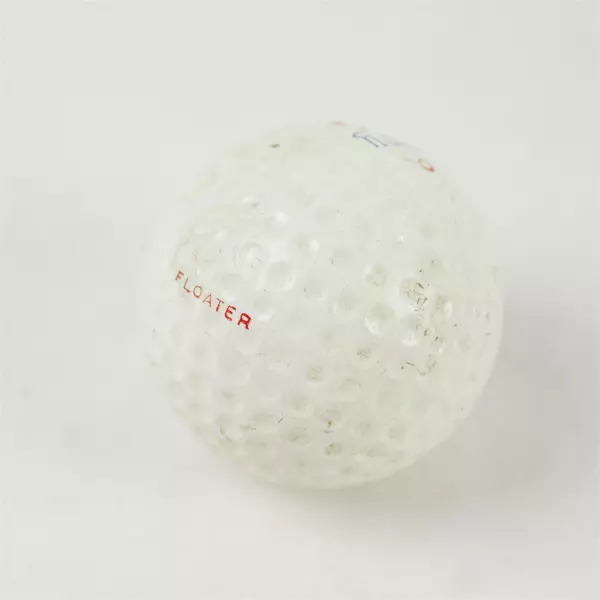 Vintage Buoy Plymouth Floater #4 Golf Ball Used