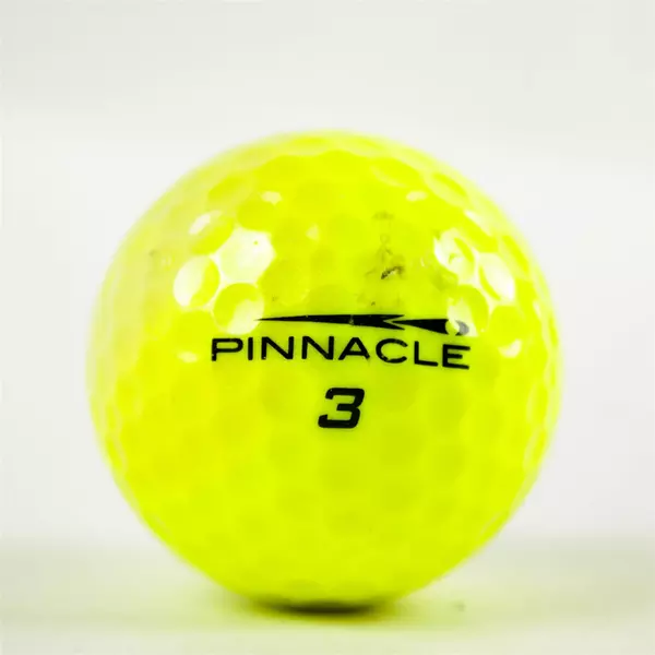 Lot of 7 Pinnacle Used Golf Balls Pre-Owned Practice Range