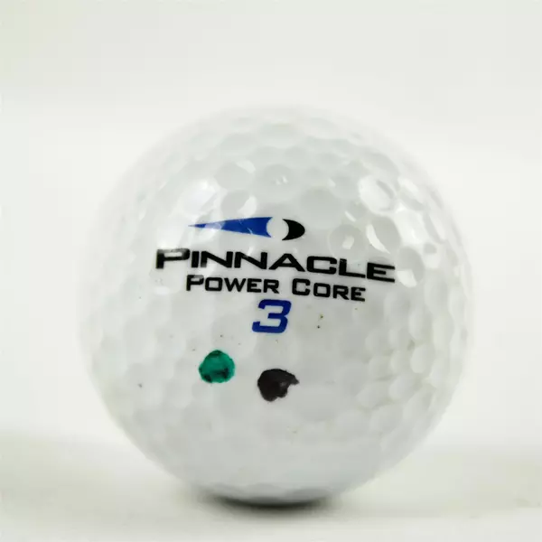 Lot of 7 Pinnacle Used Golf Balls Pre-Owned Practice Range