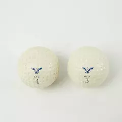 Lot of 2 Air Force Academy Logo Golf Balls Used Collectible #3 #4