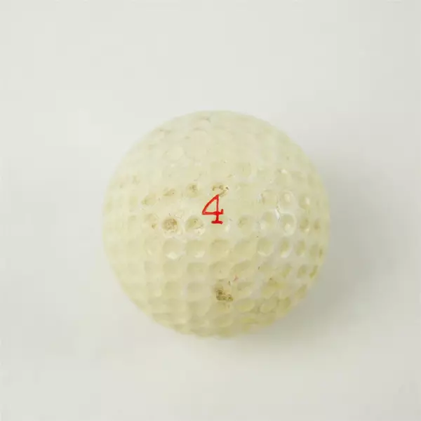 Vintage Uniroyal Crocker Bank Souvenir Golf Ball - Used