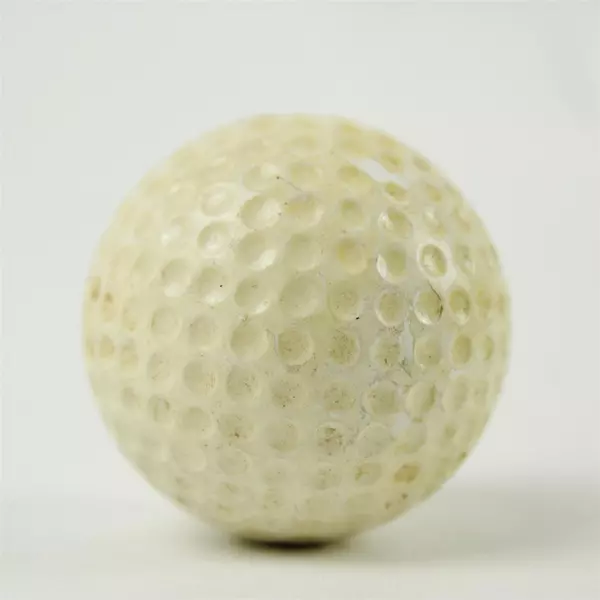 Vintage Uniroyal Crocker Bank Souvenir Golf Ball - Used
