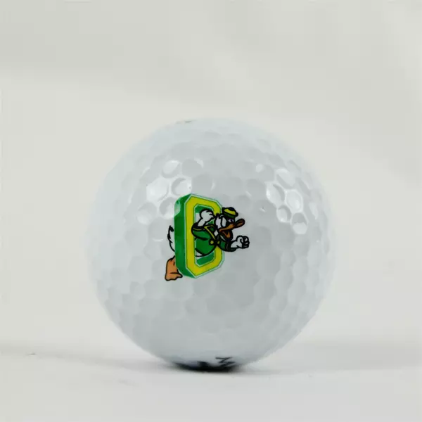 Maxifli Max Distance #4 Oregon Ducks Souvenir Golf Ball - Used