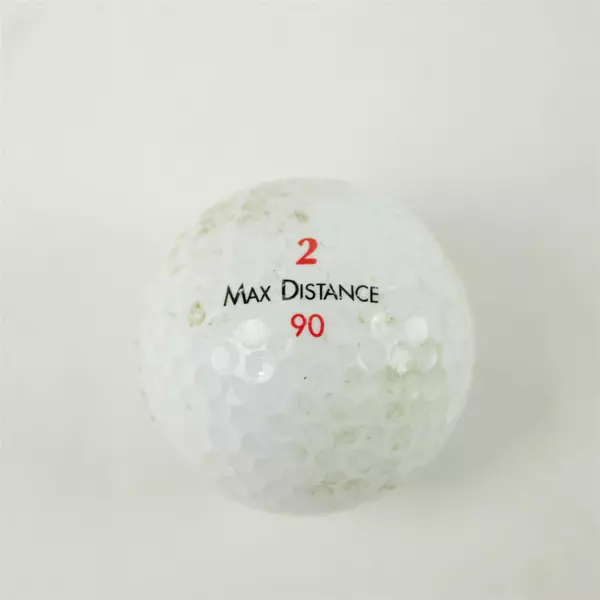 MaxiFli Spirit Mountain Casino Oregon Max Distance 90 #2 Souvenir Golf Ball Used