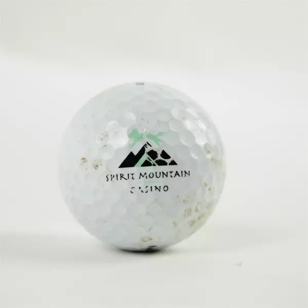 MaxiFli Spirit Mountain Casino Oregon Max Distance 90 #2 Souvenir Golf Ball Used