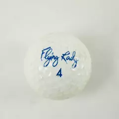 Vintage Spalding 'Flying Lady' Souvenir Golf Ball - Used