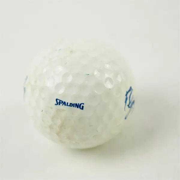 Vintage Spalding 'Flying Lady' Souvenir Golf Ball - Used