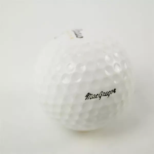 Vintage MacGregor Golden Bear Nicklaus Souvenir Golf Ball Used