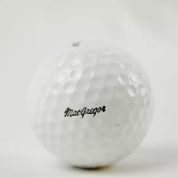 Vintage MacGregor Golden Bear Nicklaus Souvenir Golf Ball Used