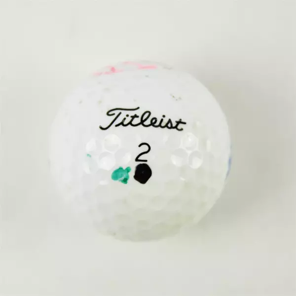 Vintage Titleist Salishan Lincoln Beach  Oregon Souvenir Golf Ball Used