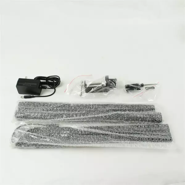 Double Arm Shadowless Desk Workstation Lamp w/ Wireless Charger Adjustable