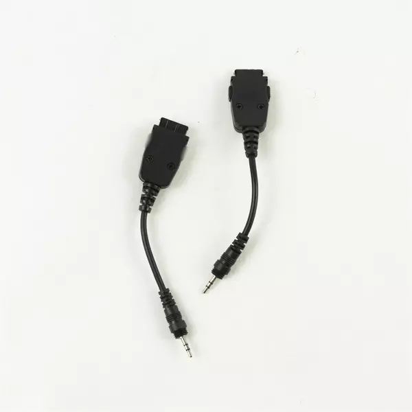Set of 2 3.5mm to 30-Pin LG Flip Phone Charger Adapter Untested