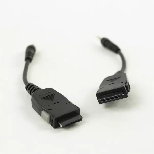 Set of 2 3.5mm to 30-Pin LG Flip Phone Charger Adapter Untested