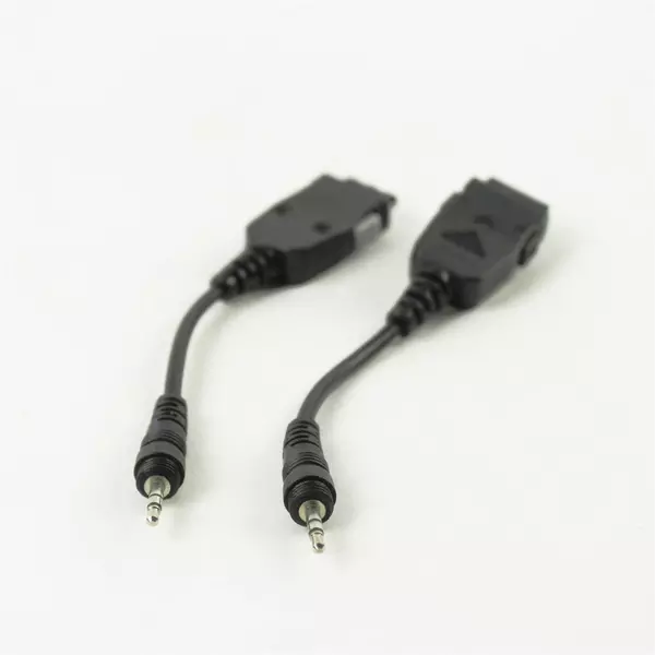 Set of 2 3.5mm to 30-Pin LG Flip Phone Charger Adapter Untested