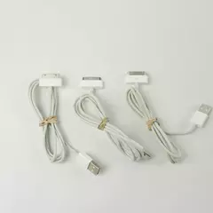 Lot of 3 USB Data Sync Cable Cord Charger for iPhone 4 4G 4S 3GS IPOD Touch 4G
