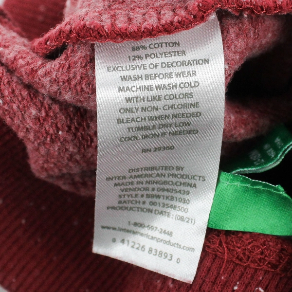 Dip Toddler Drawstring Sweatpants Size 12-18 Months Flecked Red