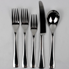 Lot of 5 Robert Welch Malvern Bright Pattern 18/10 Stainless Flatware Pieces