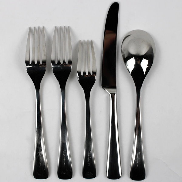 Lot of 5 Robert Welch Malvern Bright Pattern 18/10 Stainless Flatware Pieces