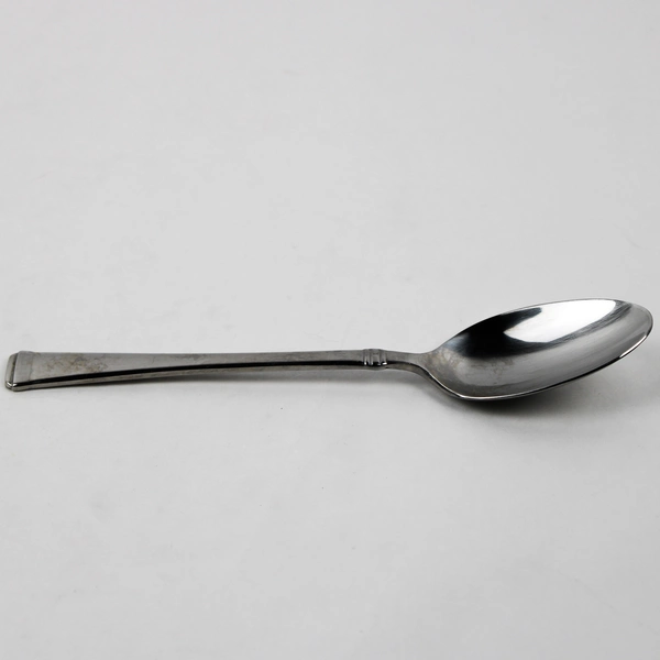 Lot of 4 Mikasa Stanton Pattern 18/10 SS Oval Soup Spoons Concave Handle 7.75"