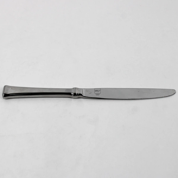 Lot of 8 Mikasa Stanton Pattern 18/8 Stainless Dinner Knives 9.25" Good