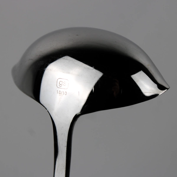 Lot of 2 Gourmet Settings Alto Pattern 18/10 SS 1 Oval Soup Spoon 1 Gravy Ladle