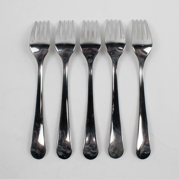 Lot Of 5 Gourmet Settings GS Windermere (Stainless) Flatware Dinner Forks 8"