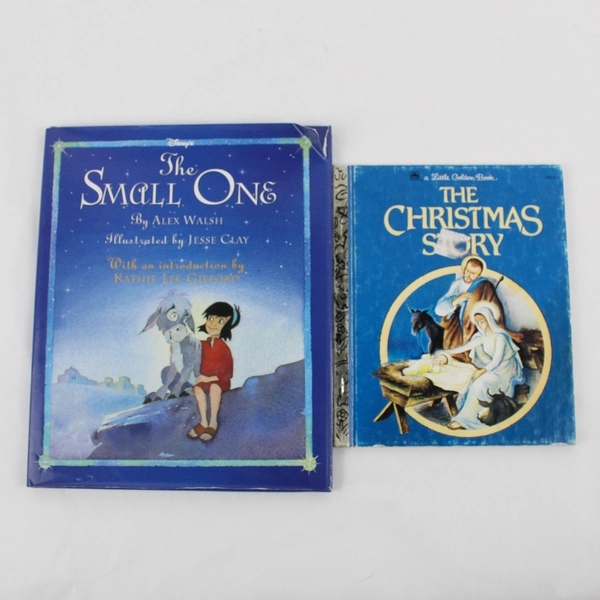 Lot of 4 Children's Hardcover Christmas Stories 1980 - 2020 Good