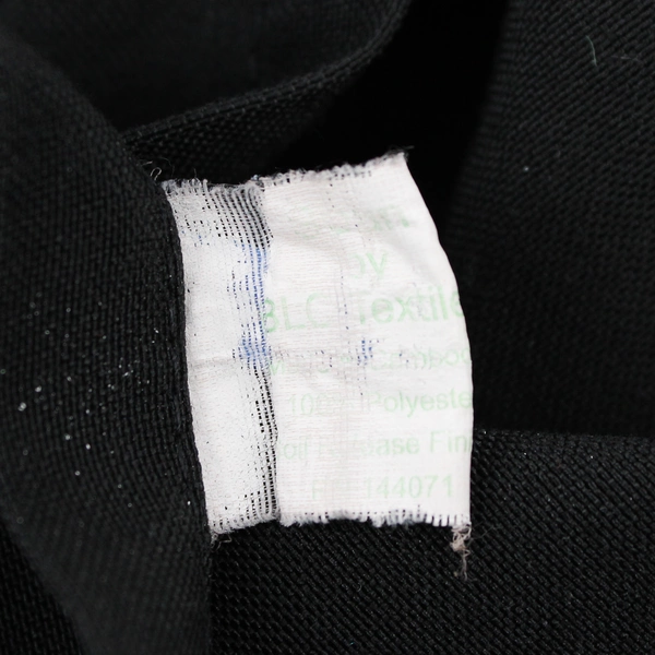 Unbranded Solid Black Smock Apron Adult One Size