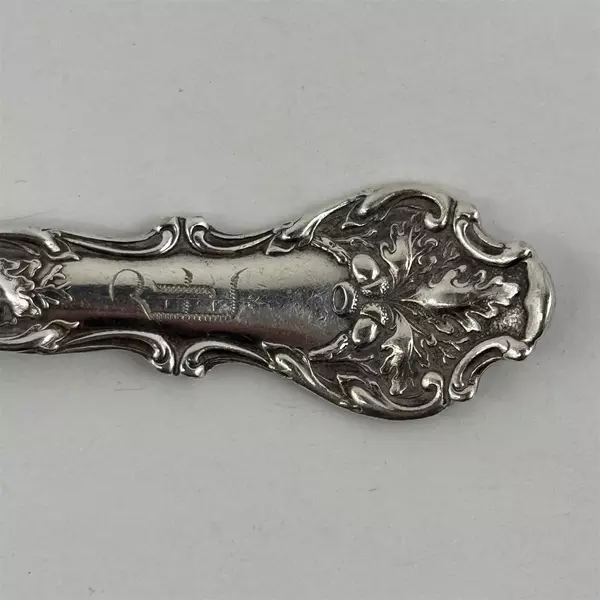 1847 Rogers Bros Charter Oak Pattern 6" Teaspoon 1906  