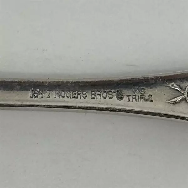 1847 Rogers Bros Charter Oak Pattern 6" Teaspoon 1906  