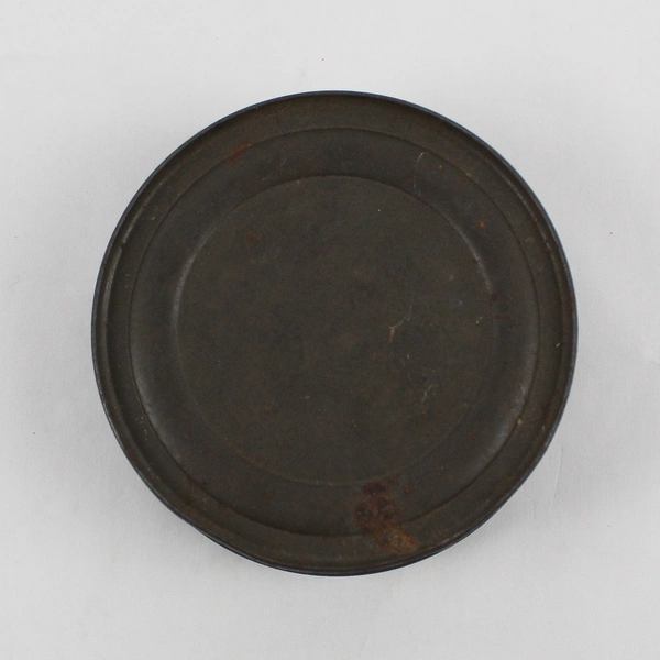 Vintage Tao Tea Balls Round Empty Tin 3-3/4"