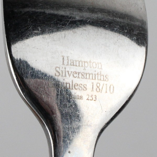 Lot Of 4 Hampton Silversmiths Icon (Stainless) Flatware Dinner Forks 8.25" Long