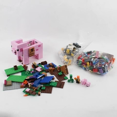 Lot of LEGO Creator & Minecraft Sets Assorted Loose Bricks No Manuals Included