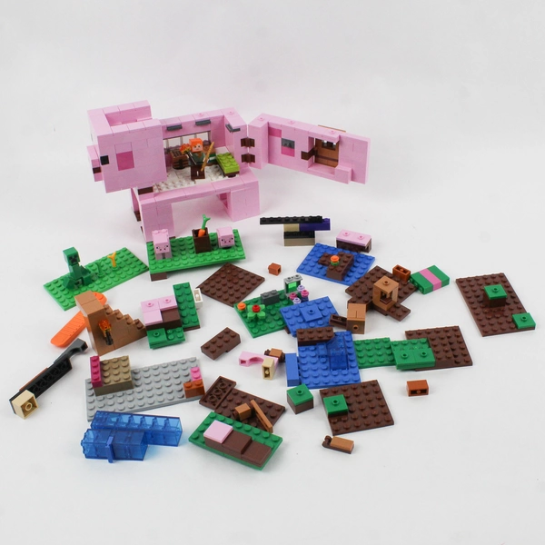 Lot of LEGO Creator & Minecraft Sets Assorted Loose Bricks No Manuals Included