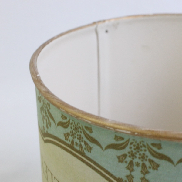 Vintage Muguet Lily of The Valley Round Tin Canister 5"x4" Empty