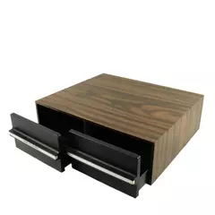 Vintage 1980s Realistic Walnut Wood Grain VHS Tape Storage Case Holds 20